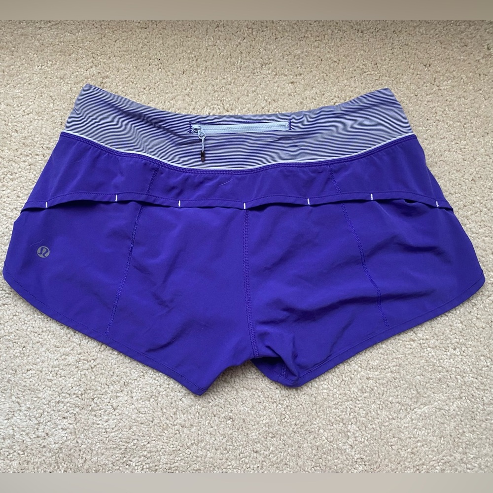 Lululemon speed shorts